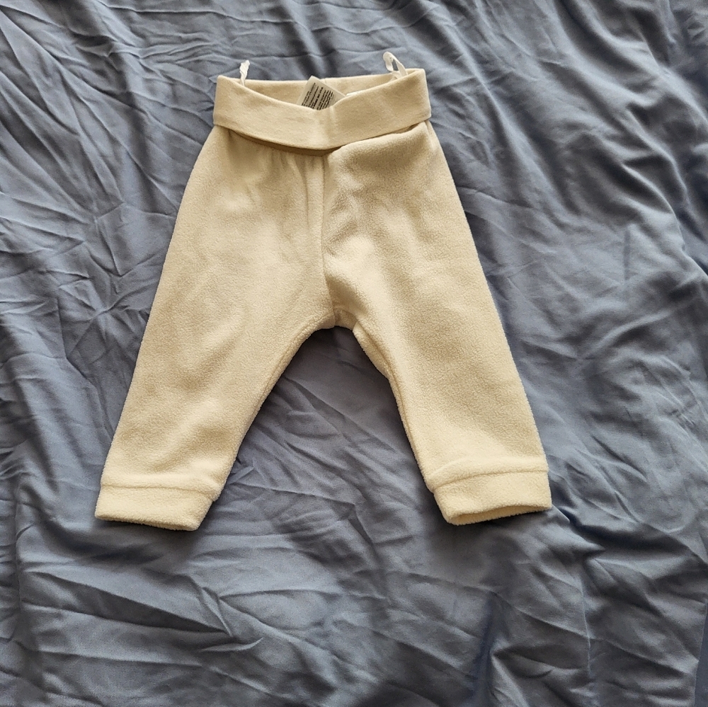 Cozy Cream Kids Bottoms 6 Months